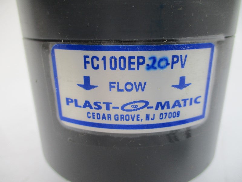 PLAST-O-MATIC VALVES FC100EP-020-PV 1" NSMP