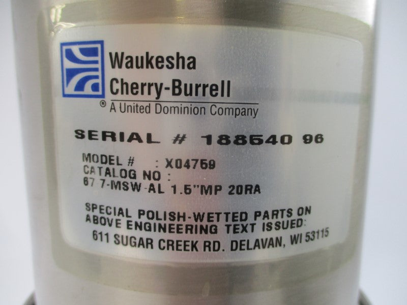 WAUKESHA X04759 67-7-MSW-AL NSNP