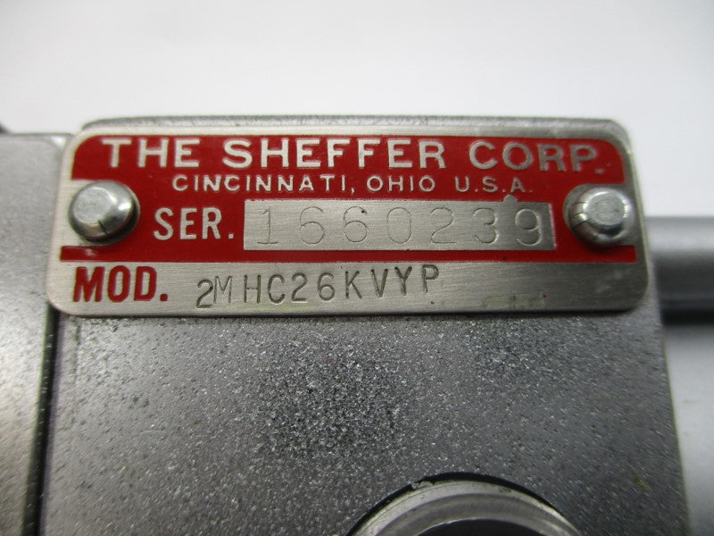 THE SHEFFER CORP 2MHC26KVYP NSNP