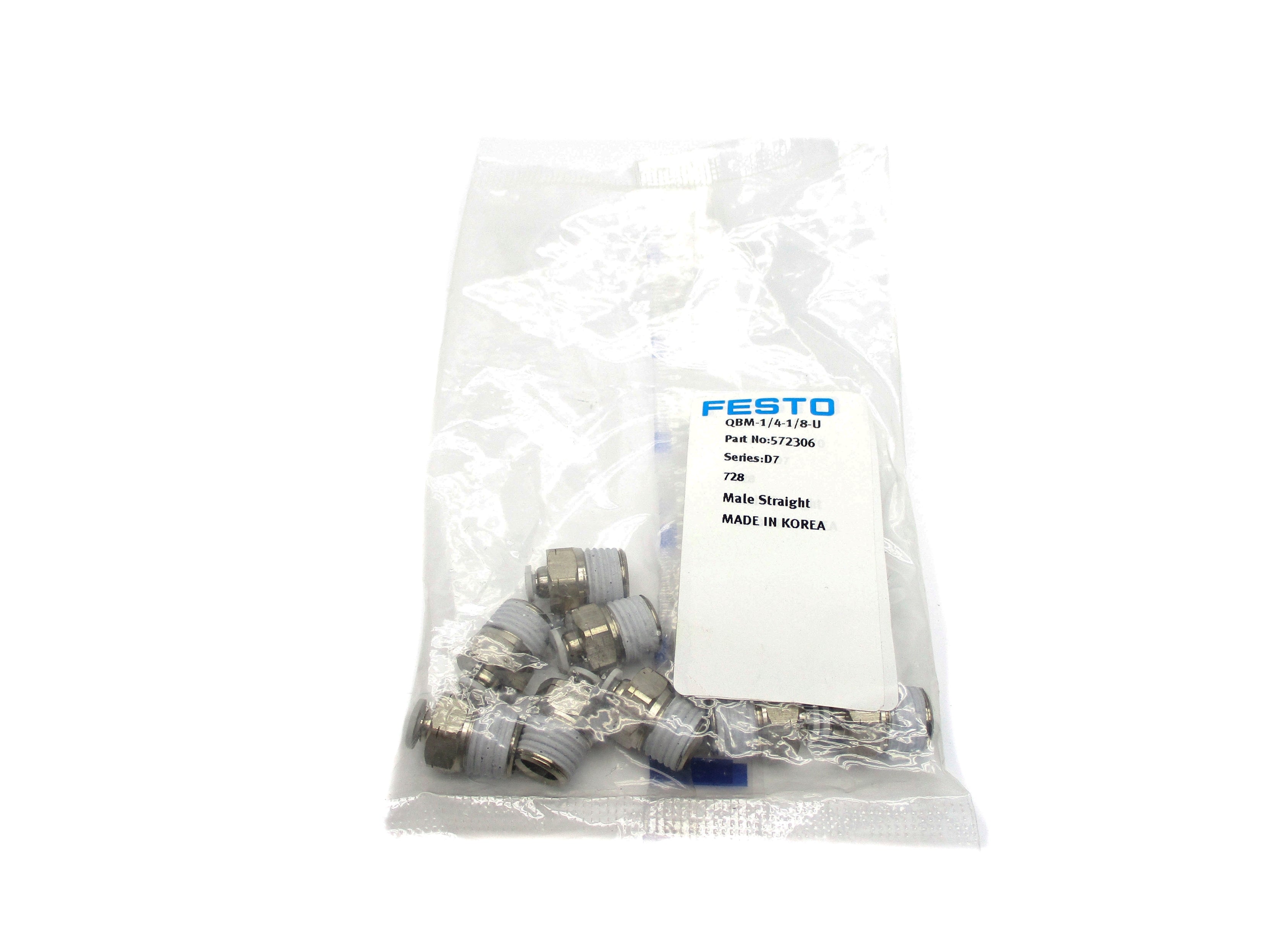 FESTO QBM-1/4-1/8-U (PKG OF 10) NSMP