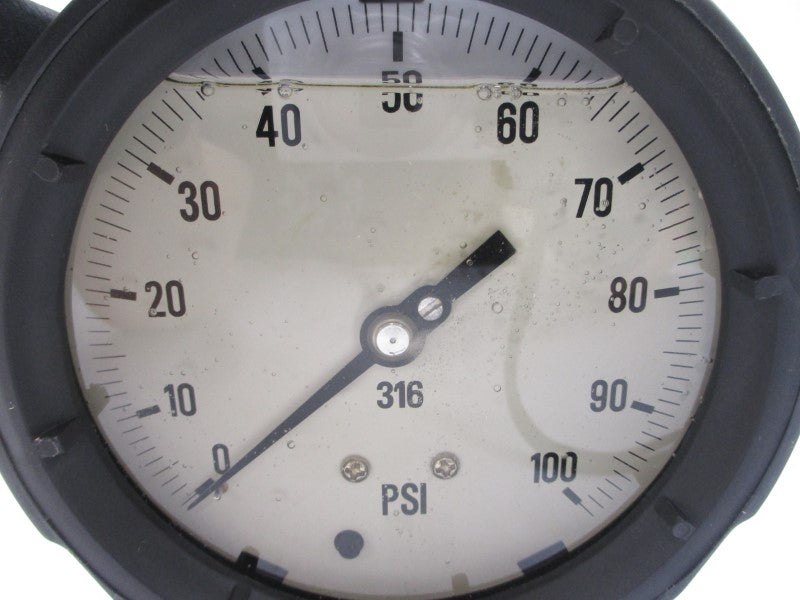 GAUGE 4501-4LE 100PSI 1/4" NSMP