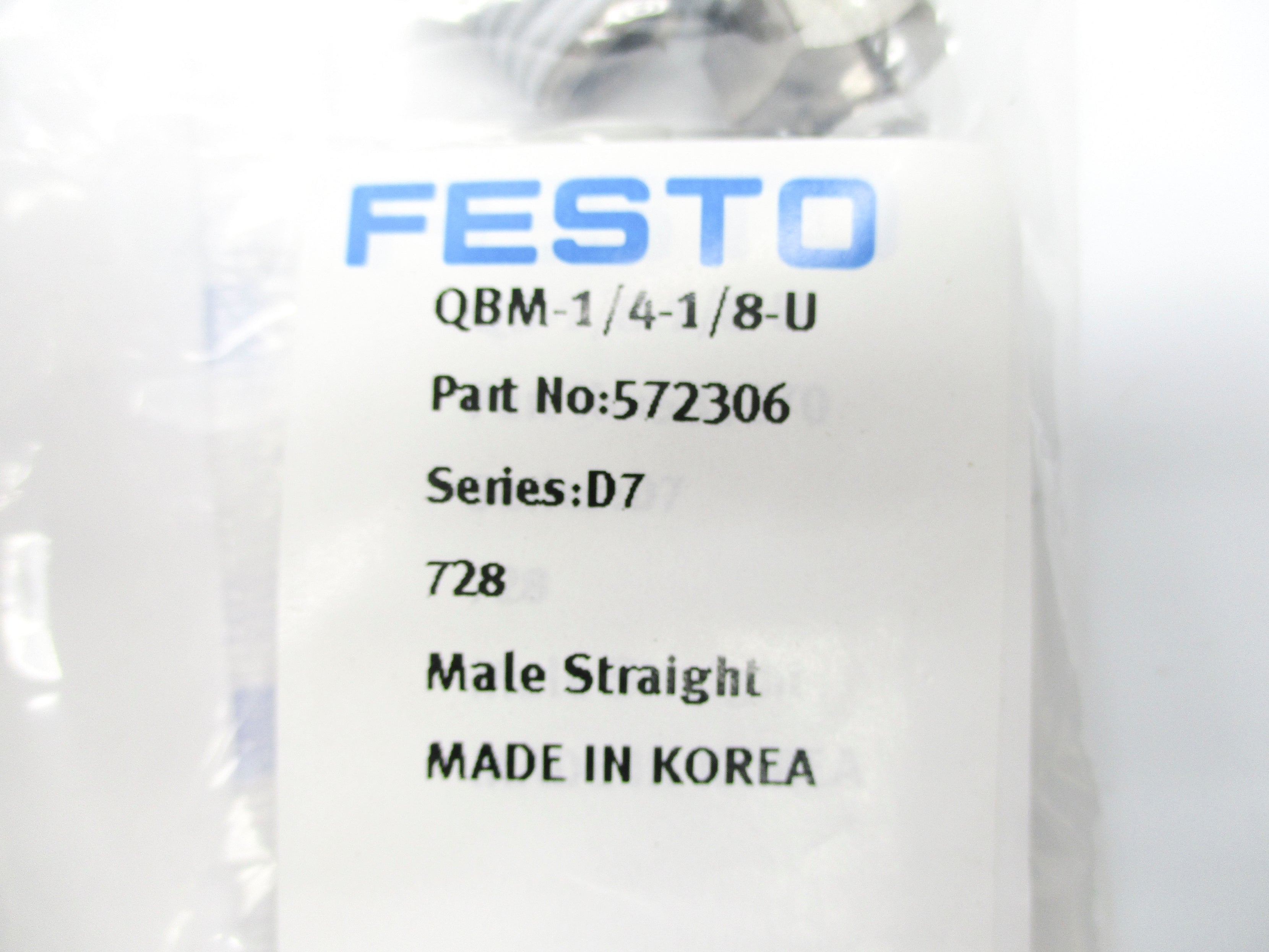 FESTO QBM-1/4-1/8-U (PKG OF 10) NSMP