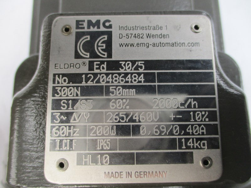 EMG ED30/5 365/460V 0.69/0.40A NSNP