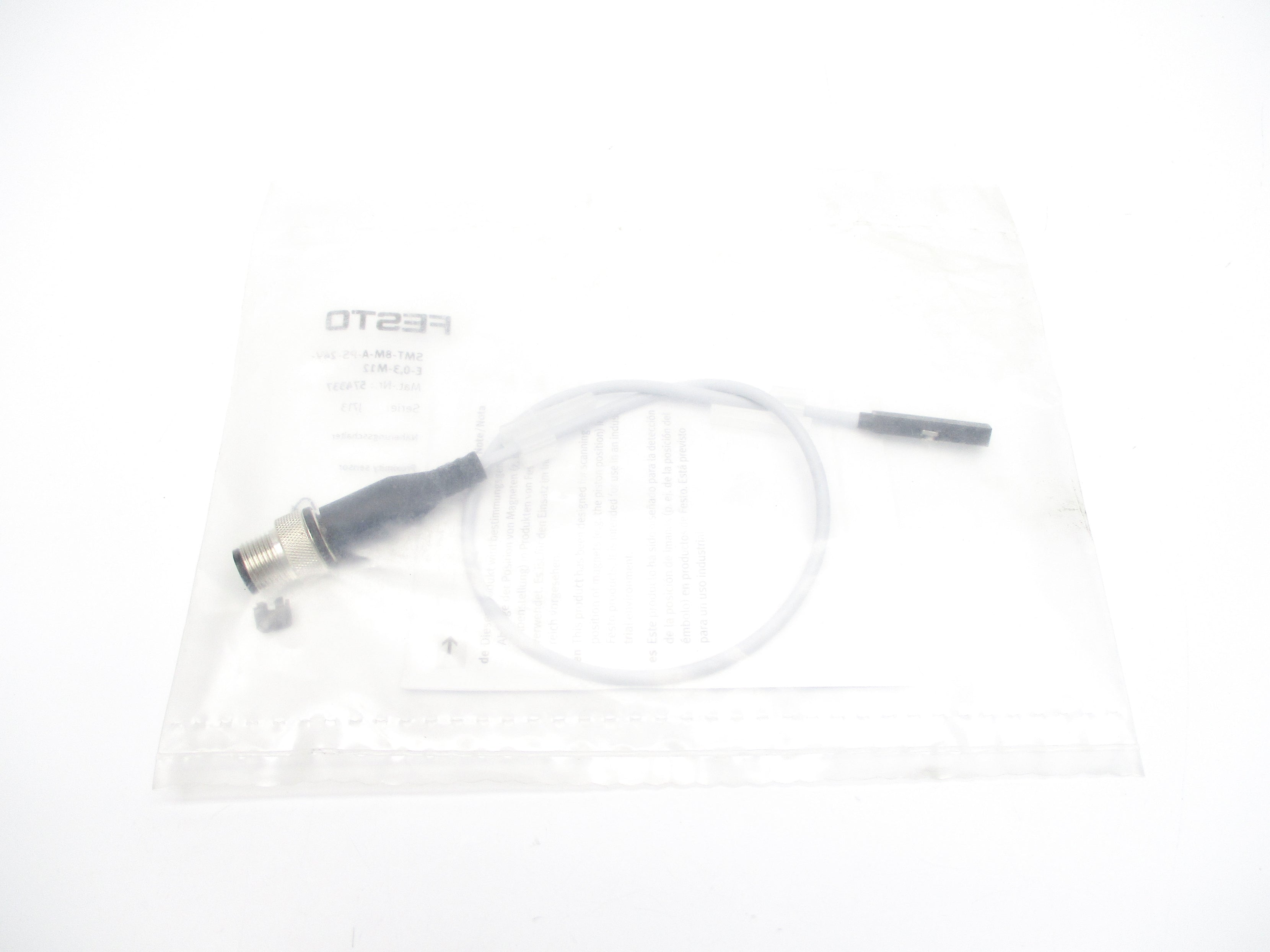 FESTO SMT-8M-A-PS-24V-E-0.3-M12 574337 NSMP