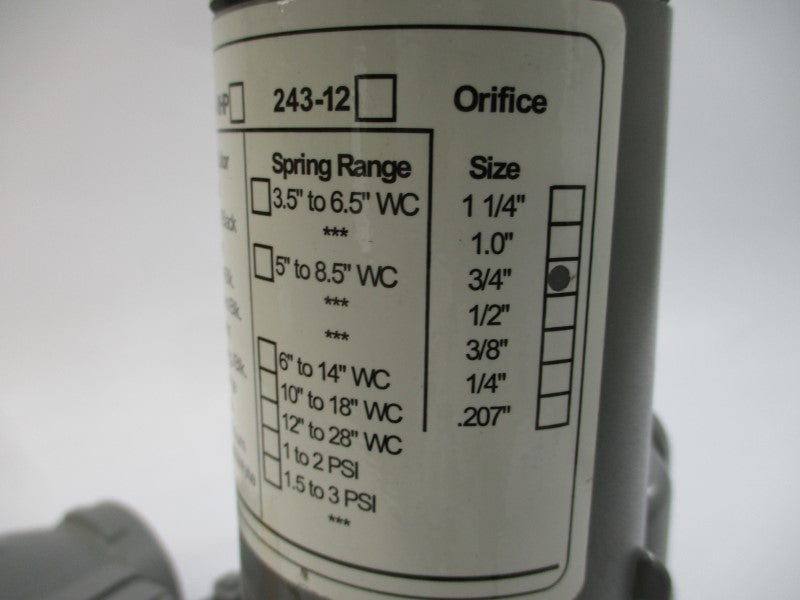 SENSUS 243-8 STD 2-4.25PSI 3/4" NSNP