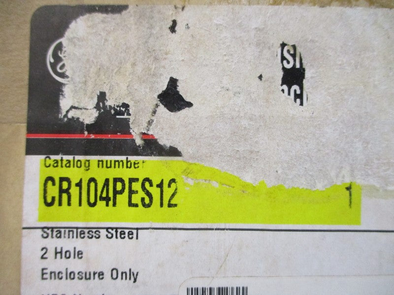 GENERAL ELECTRIC CR104PES14 SER. A 600V (AS PICTURED) NSMP