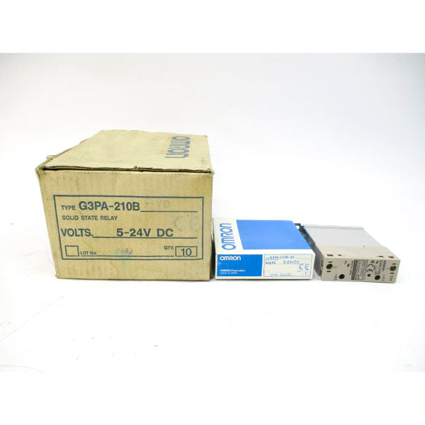 OMRON G3PA-210B-VD 5-24VDC 10A (PKG OF 10) NSMP