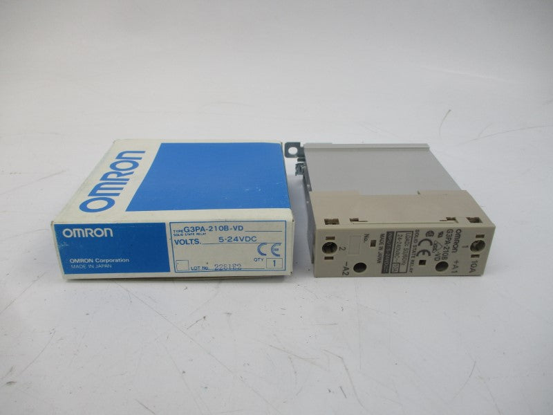 OMRON G3PA-210B-VD 5-24VDC 10A (PKG OF 10) NSMP