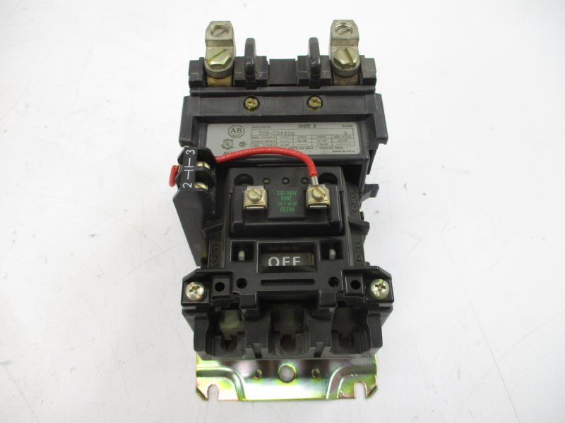 ALLEN BRADLEY 500-COA920 SER. A 220/230-240V 45A (BR/WH) NSMP