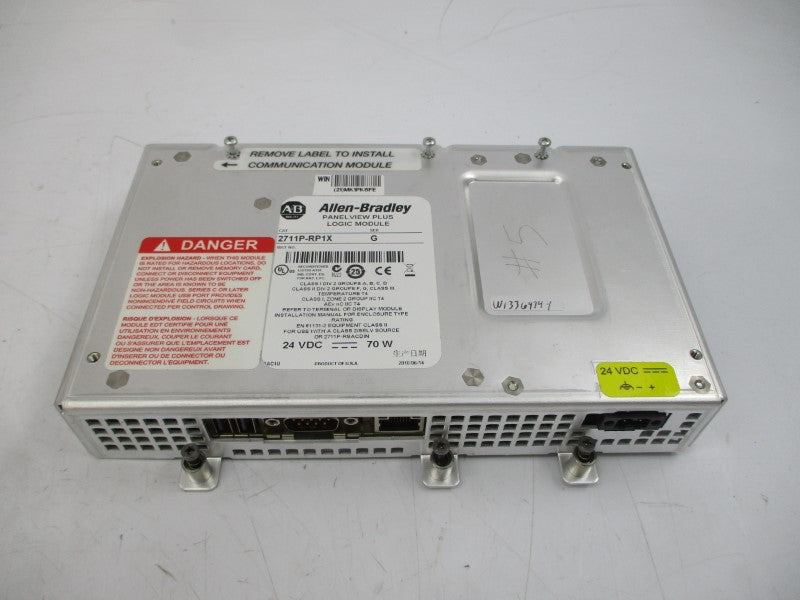 ALLEN BRADLEY 2711P-RP1X SER. G 24VDC REMAN
