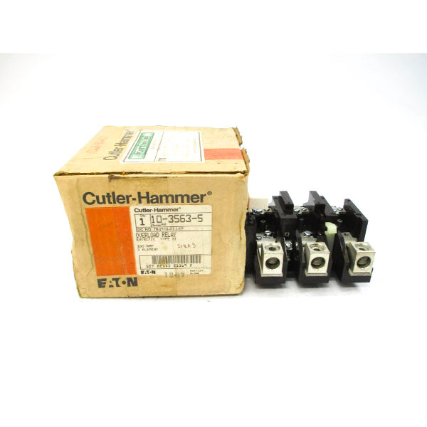 CUTLER HAMMER 10-3563-5 SER. A2 100A NSMP
