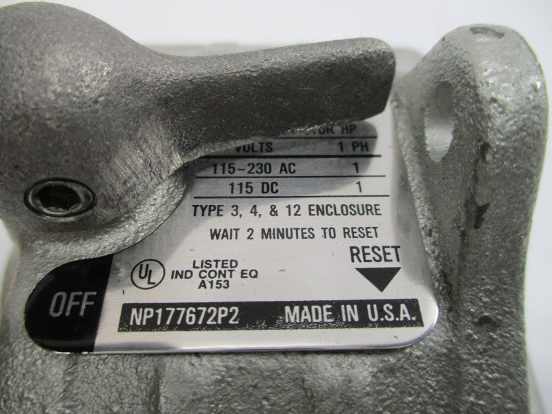 GENERAL ELECTRIC CR101H400H 115-230VAC NSMP