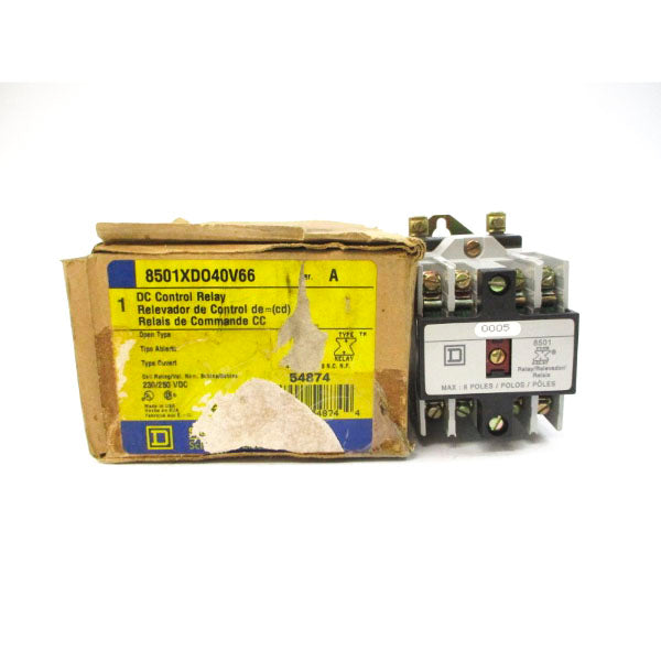 SQUARE D 8501XDO40V66 SER. A 230/250VDC NSMP