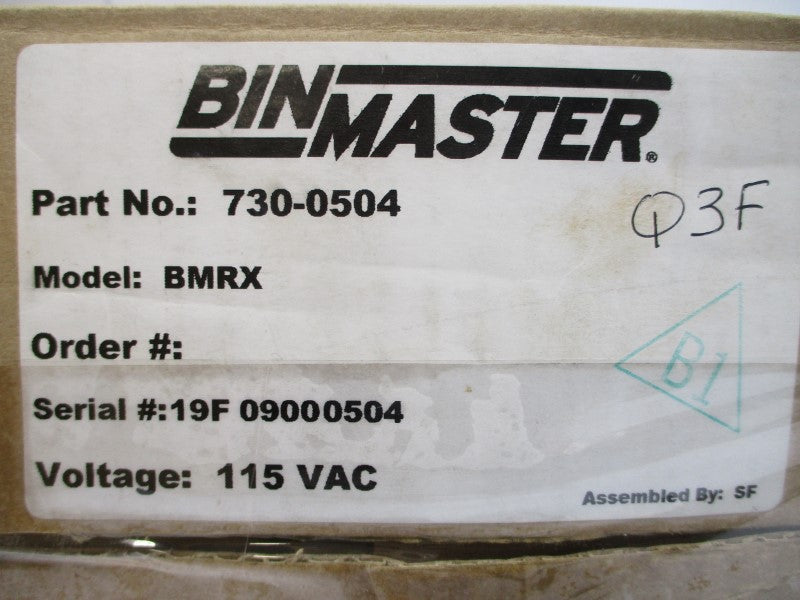 BIN MASTER 730-0504 BMRX 115VAC 10A NSMP
