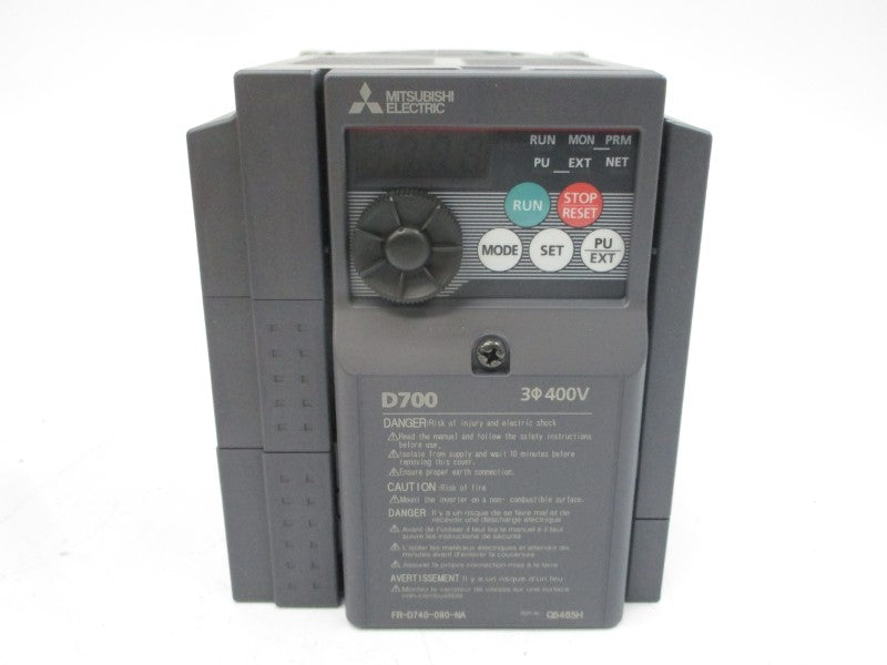 MITSUBISHI FR-D740-080-NA 380-480VAC 12.6A NSMP