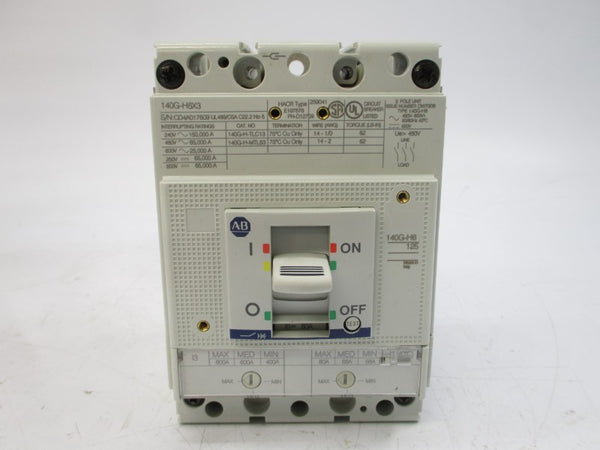 ALLEN BRADLEY 140G-H6F3-C80 SER. A 480V 800A NSMP