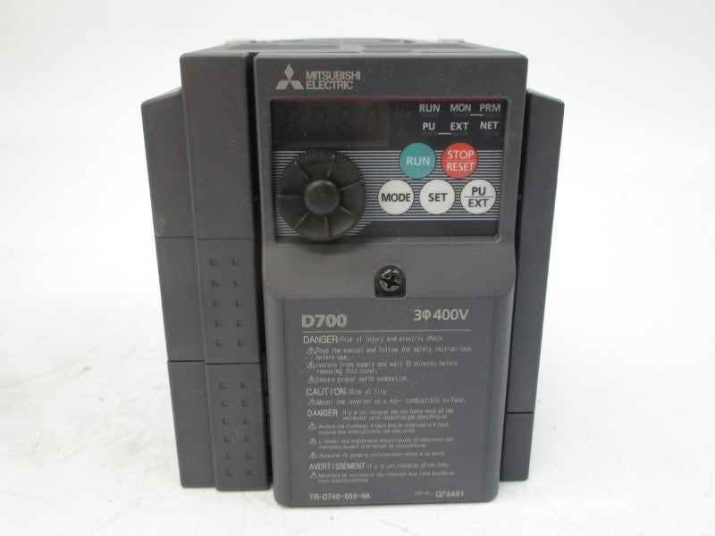 MITSUBISHI FR-D740-050-NA 380-480VAC 8.4A NSMP