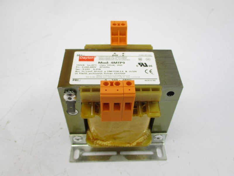 DAYTON 4MTP9 240-480V 6.25A NSMP