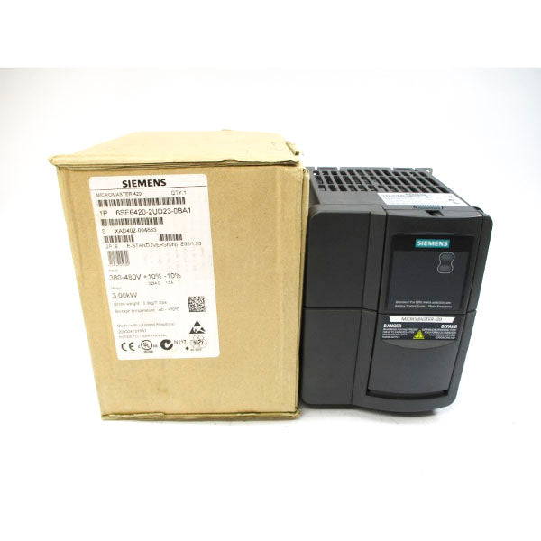 SIEMENS 6SE6420-2UD23-0BA1 380-480VAC 10A NSMP