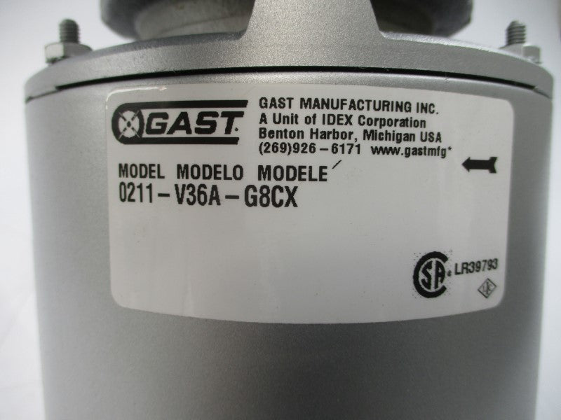 GAST 0211-V36A-G8CX 5KH33DN16JX 115V 4.2A NSMP
