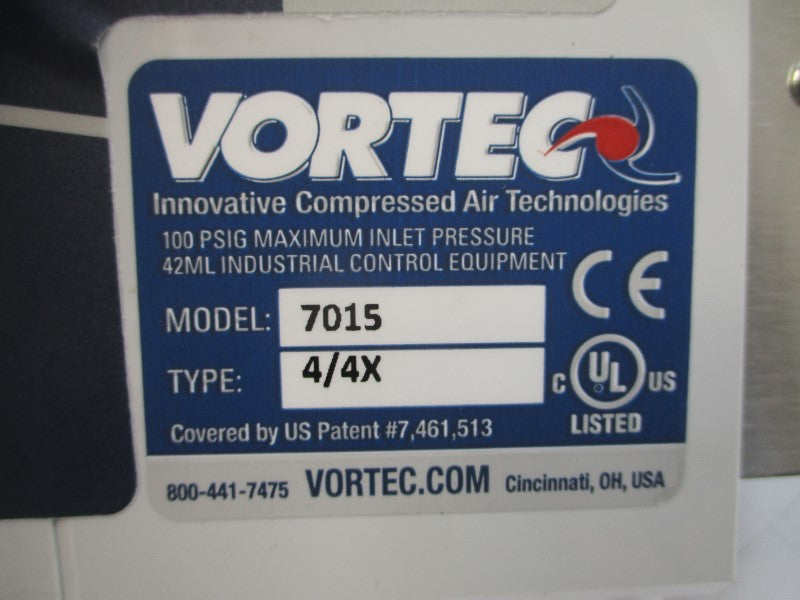 VORTEC 7015 4/4X 100PSI NSNP