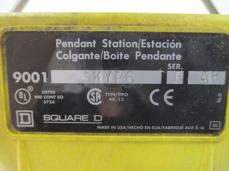 SQUARE D 9001SKYP6 SER. B NSNP