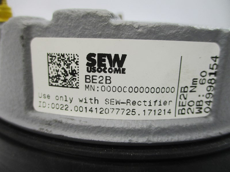 SEW EURODRIVE 04998154 BE2B NSNP