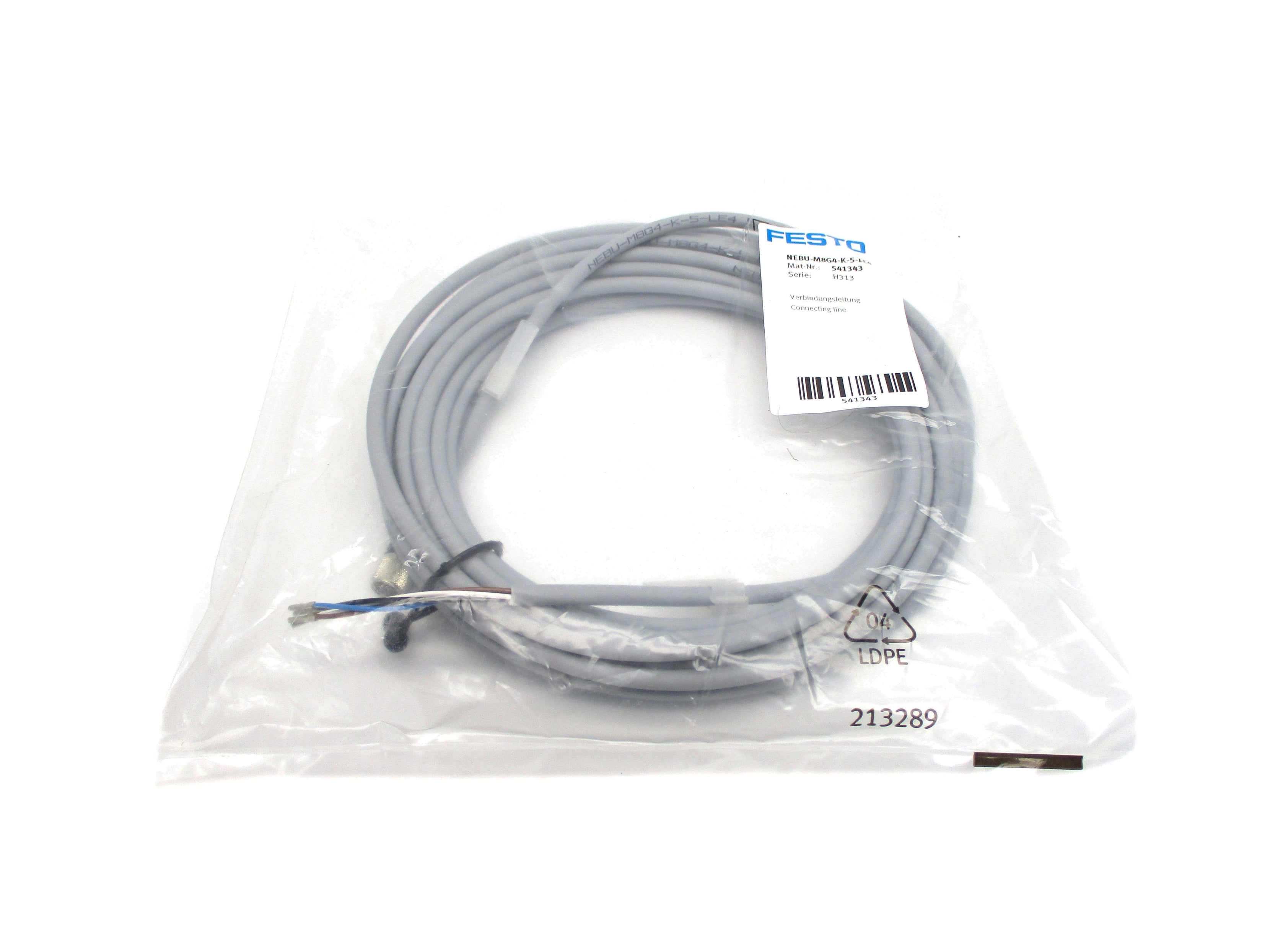 FESTO NEBU-M8G4-K-5-LE4 541343 NSMP