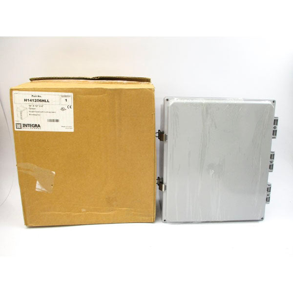 INTEGRA ENCLOSURES H141206HLL 14"X12"X6" NSMP