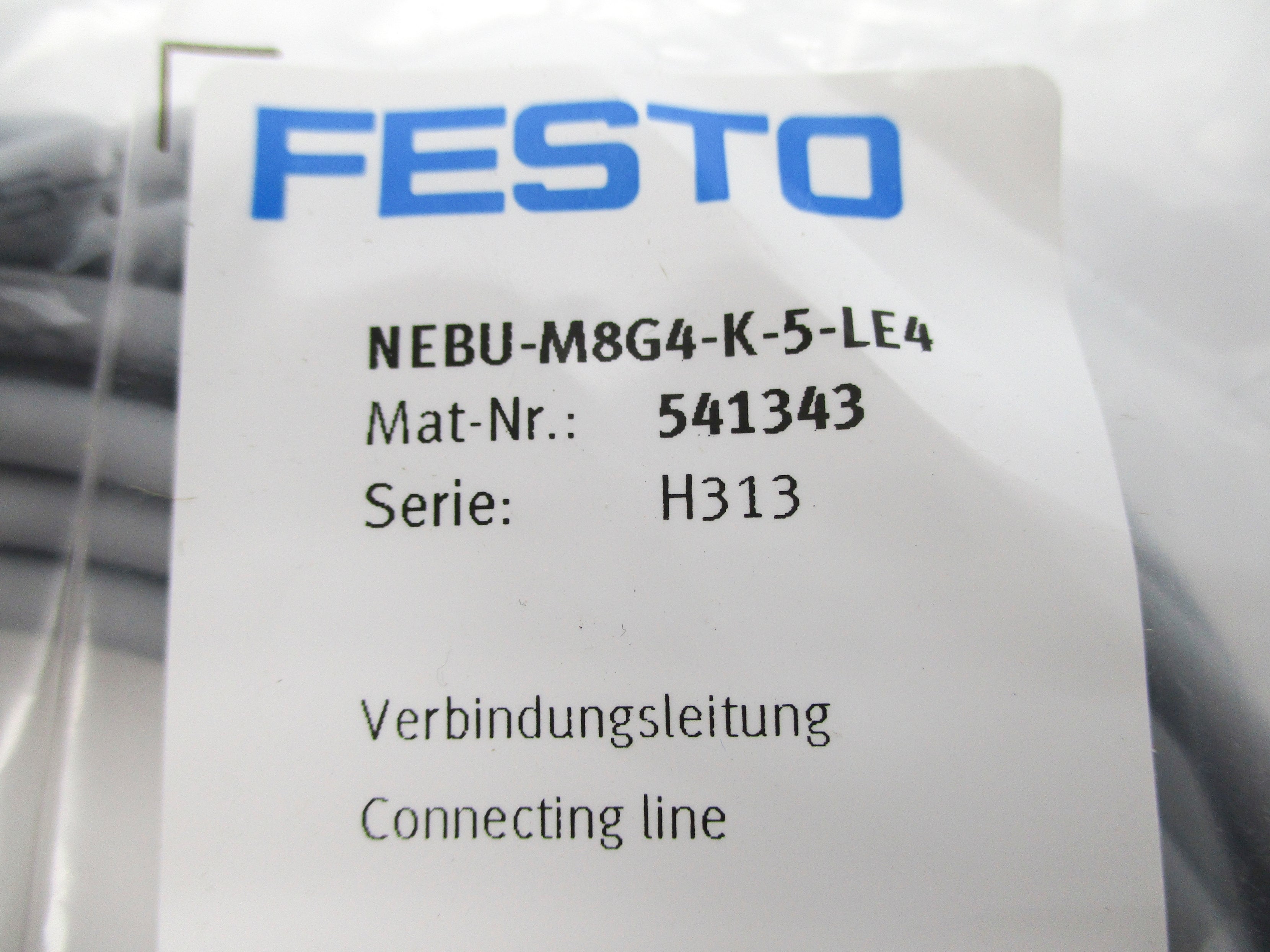 FESTO NEBU-M8G4-K-5-LE4 541343 NSMP