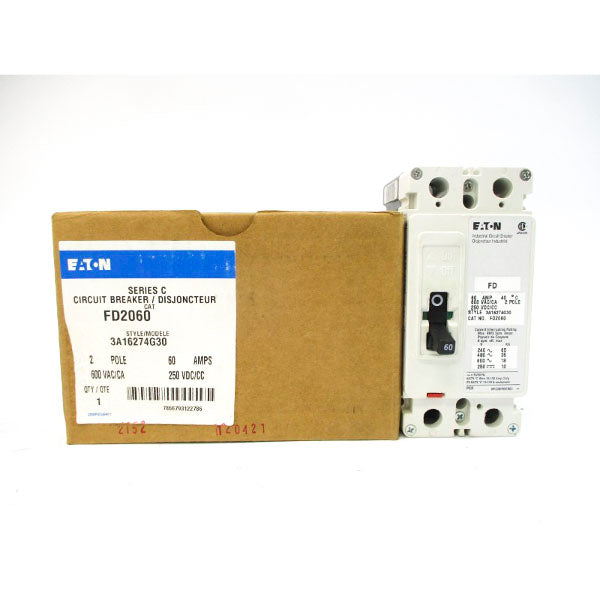 EATON FD2060 3A16274G30 SER. C 600VAC 60A NSMP