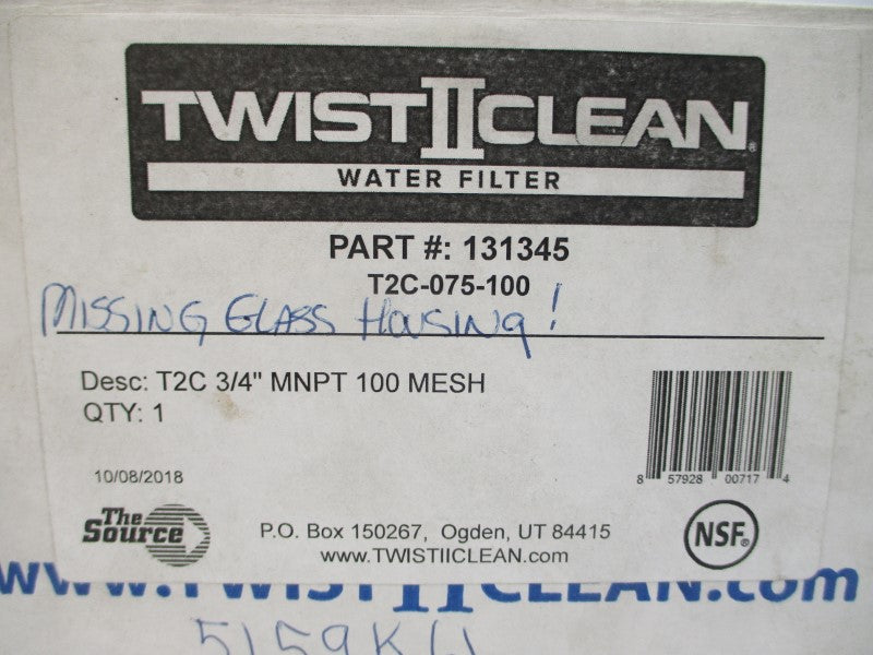LAKOS 131345 T2C-075-100 3/4" (AS PICTURED) NSMP
