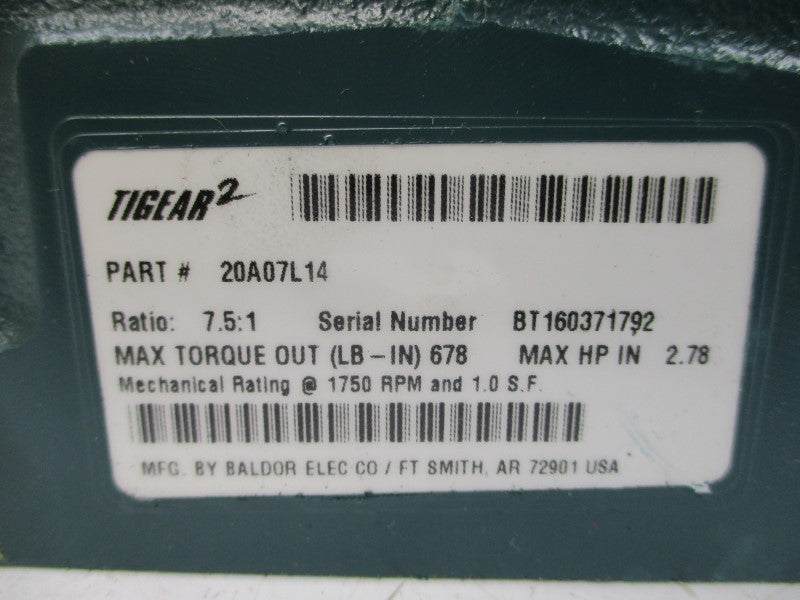 DODGE 20A07L14 NSMP