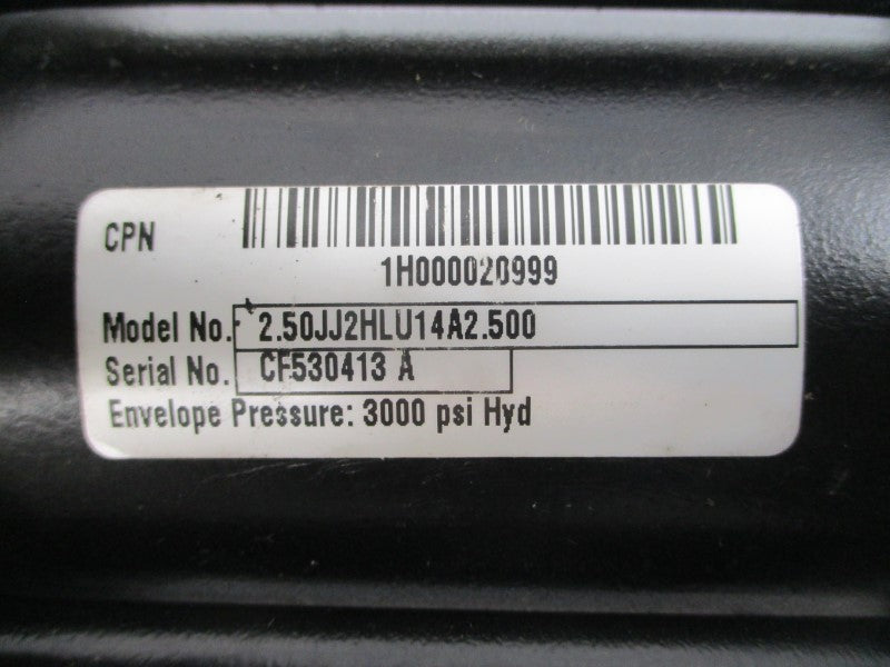 PARKER 1H000020999 2.50JJ2HLU14A2.500 3000PSI NSNP