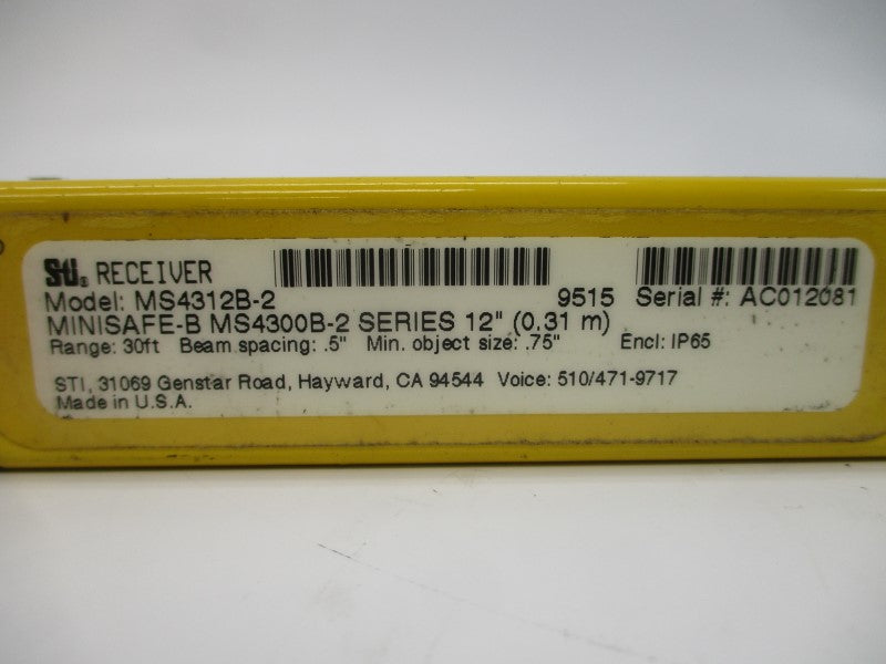 STI MS4312B-2 12" UNMP