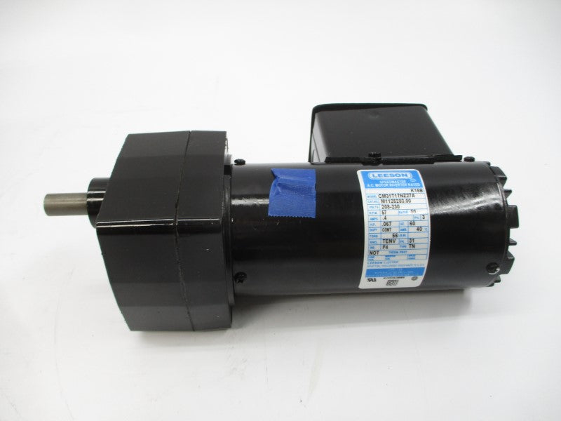 LEESON M1125283.00 CM31T17NZ27A 208-230VAC .4A NSNP