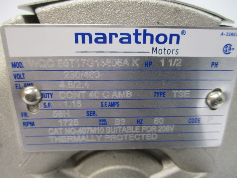 MARATHON 056T17G15606 230/460V 4.8/2.4A NSMP