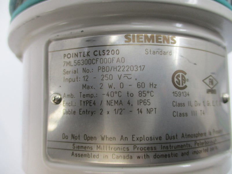 SIEMENS 7ML56300CF000FA0 12-250V NSNP