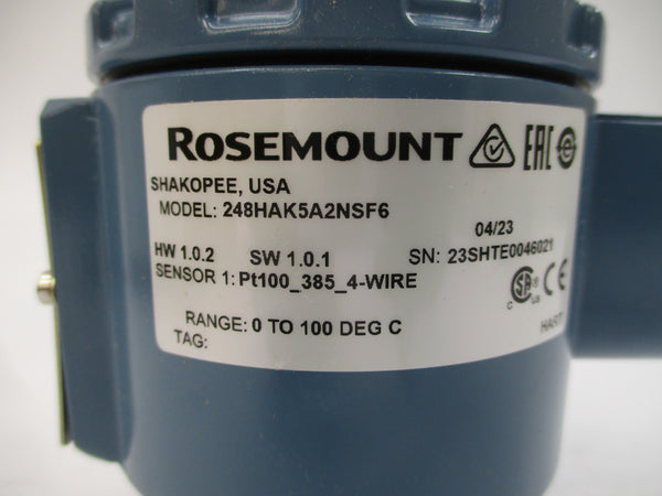 ROSEMOUNT 248HAK5A2NSF6 NSMP