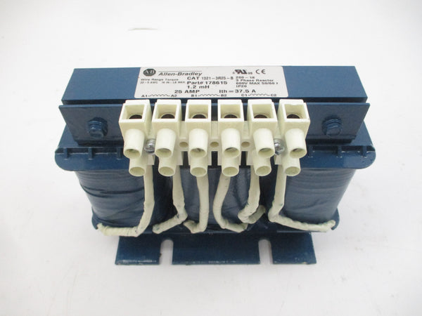 ALLEN BRADLEY 1321-3R25-B SER. A 600V 25A (BR/WH) NSMP