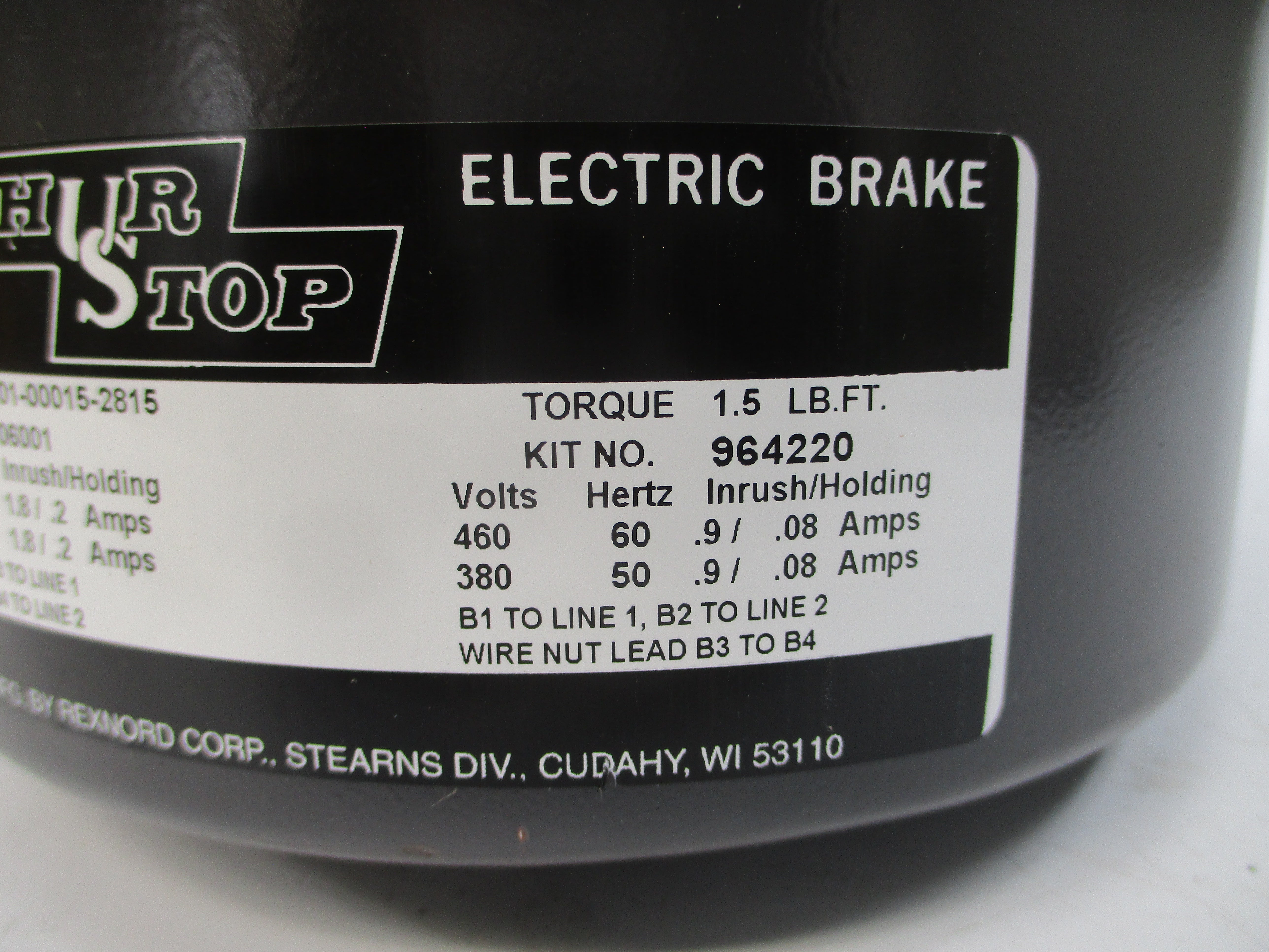 US MOTORS 105630106001 380/460V 1.8/.2A NSNP