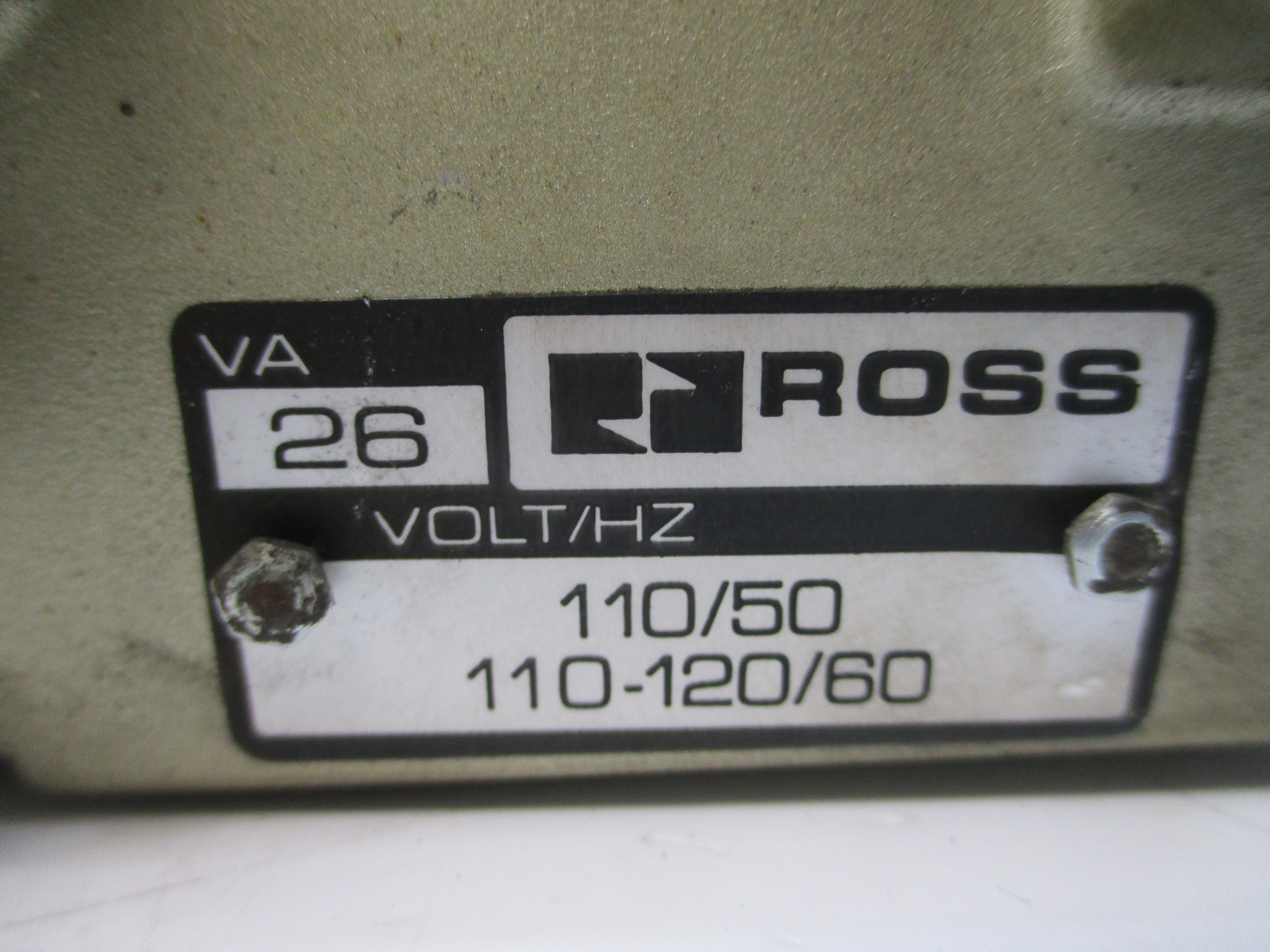 ROSS 2773B3001Z 110-120V 150PSI NSMP