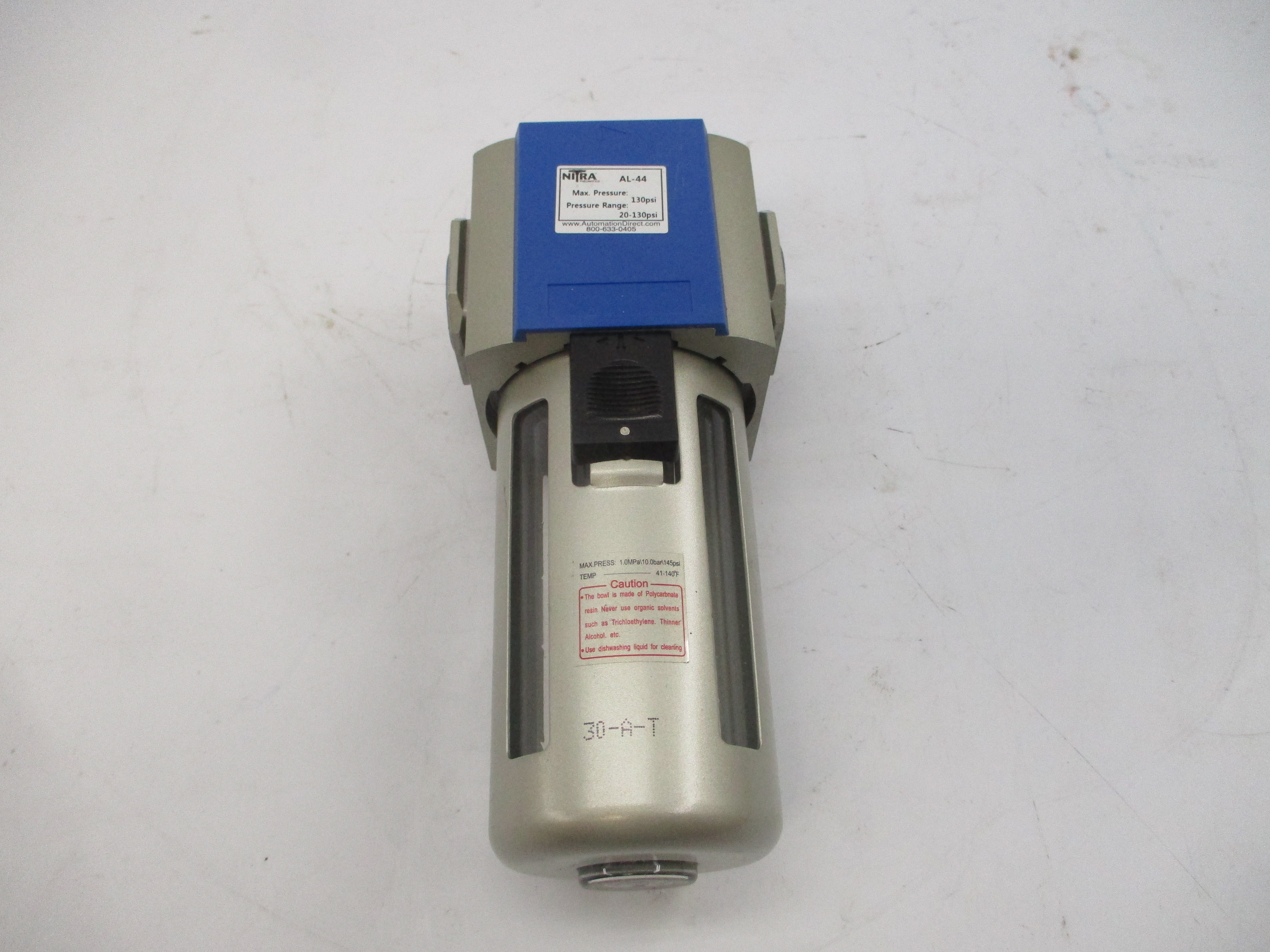 NITRA AL-44 20-130PSI 1/2" NSMP