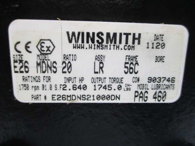 WINSMITH E26MDNS21000DN E26MDNS20LR56C NSNP