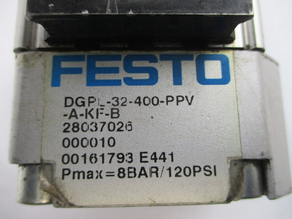 FESTO DGPL-32-400-PPV-A-KF-B 161793 120PSI UNMP