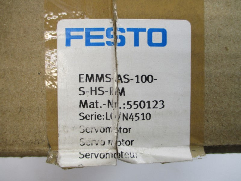 FESTO EMMS-AS-100-S-HS-RM 550123 565V 15A NSMP