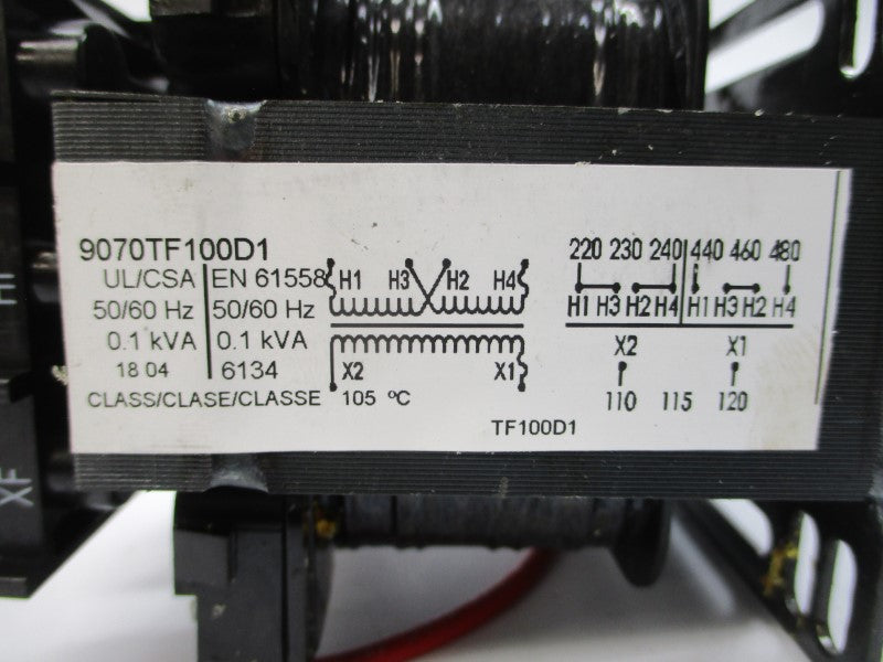 SQUARE D 9070TF100D1 480V NSMP