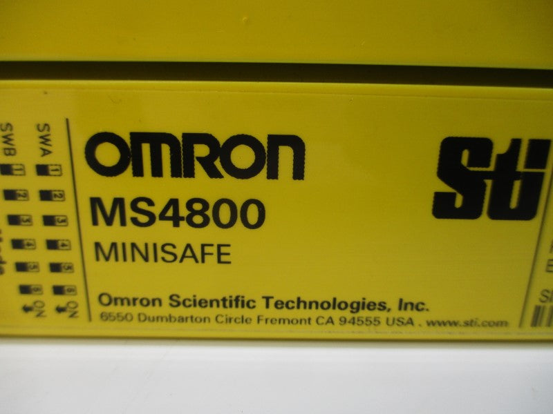 OMRON MS4800S-30-0760-R 24VDC NSNP