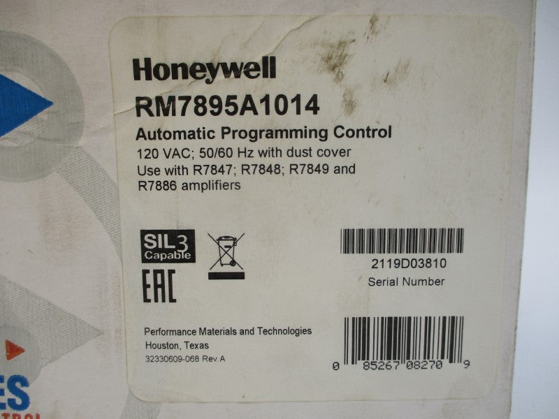 HONEYWELL RM7895A1014 120VAC REV. 5029 NSMP