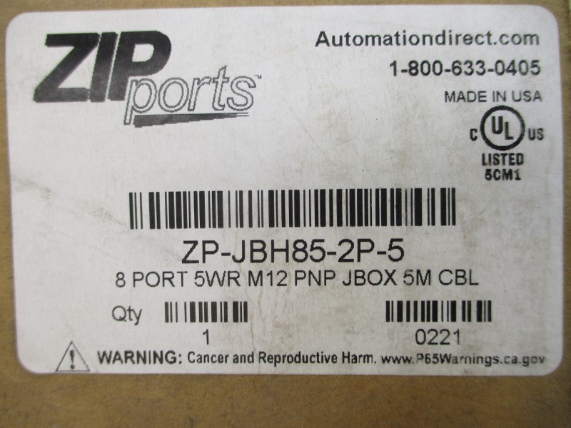 AUTOMATION DIRECT ZP-JBH85-2P-5 10-48VDC 8A NSMP